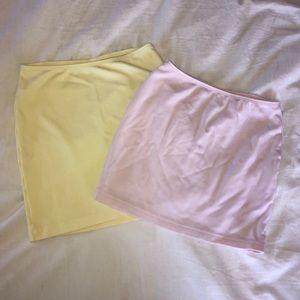 american apparel mini skirt bundle